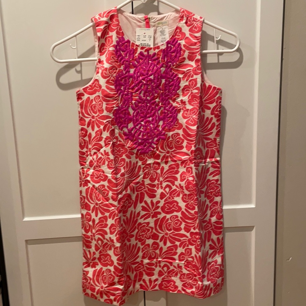 Crew Cuts Embroidered Cotton Sundress